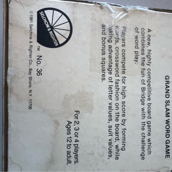 VINTAGE SCRABBLE GAME - Picture 3 of 3